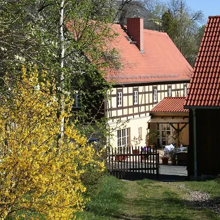 Fachwerkhaus Maxen Casa de Férias *