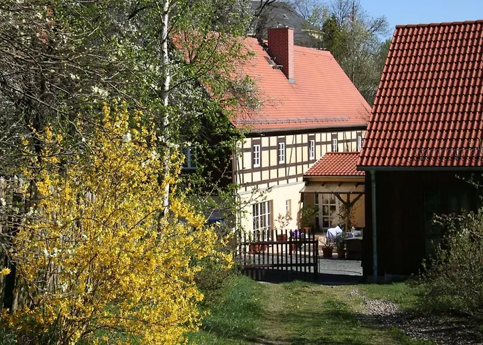 Fachwerkhaus Maxen Nyaraló *